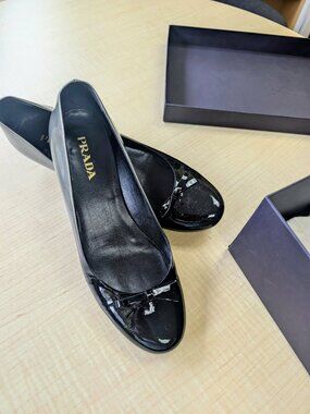 Vintage Prada Kitten Heel Pumps